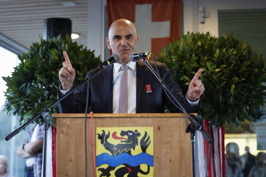 nationalfeiertag schweiz alain berset