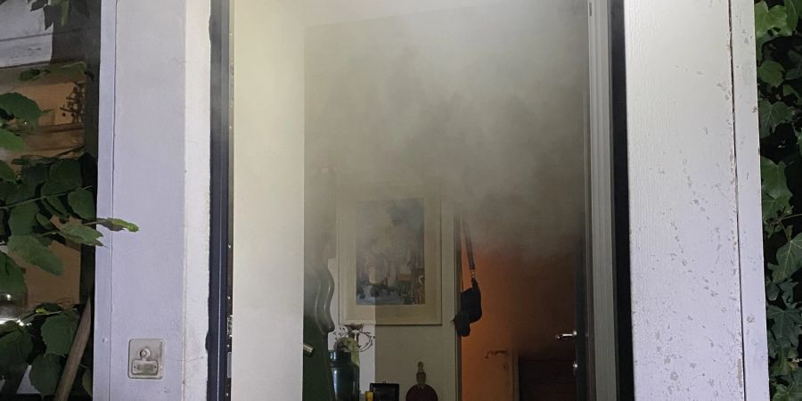 Brandausbruch im Reiheneinfamilienhaus