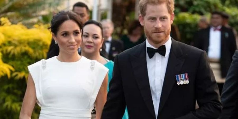 Meghan Markle und Prinz Harry in stressigeren Zeiten.