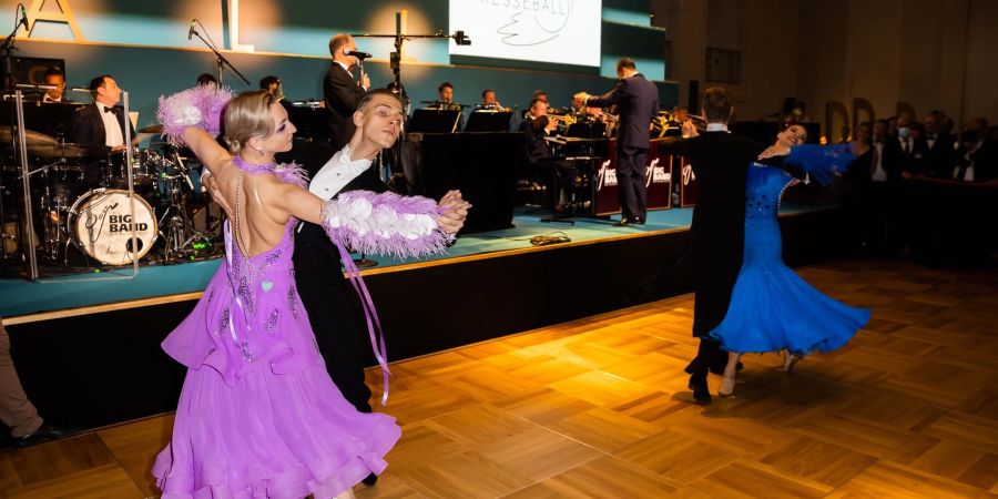 Beim 69. Bundespresseball wurde natürlich auch getanzt.