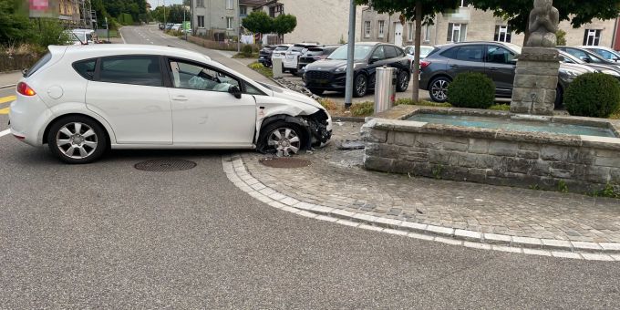 Beim Unfall wurde niemand verletzt. Kantonspolizei Thurgau