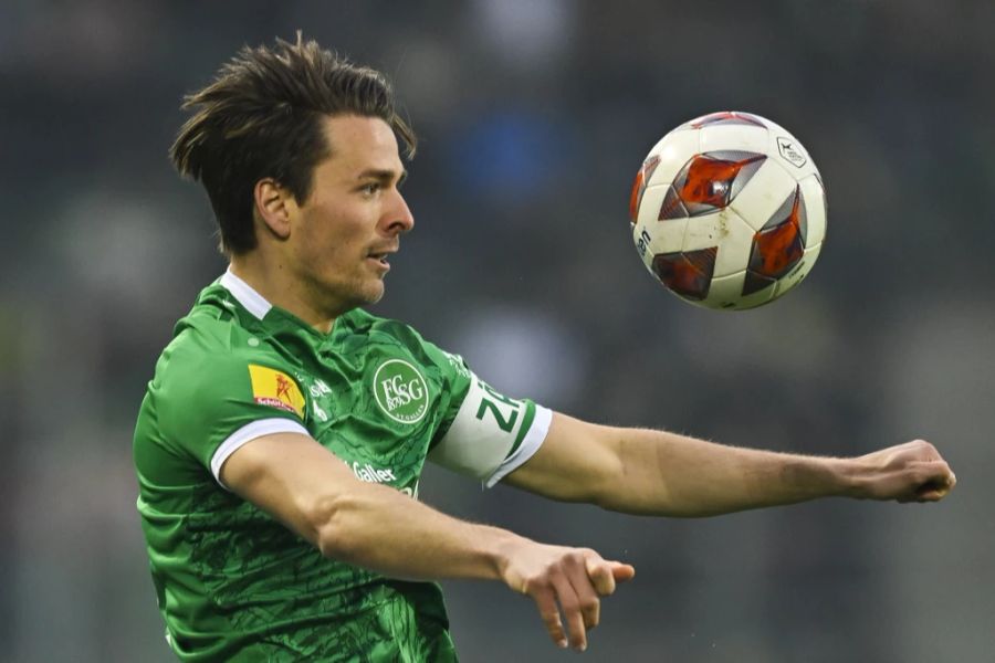 Lukas Görtler steht seit 2019 beim FC St. Gallen unter Vertrag.