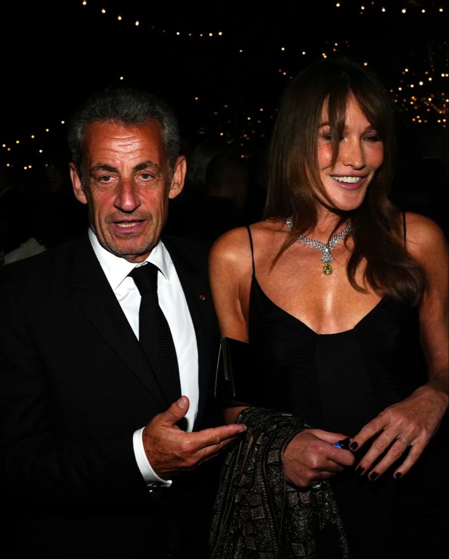 Nicolas Sarkozy und Carla Bruni in Cannes.