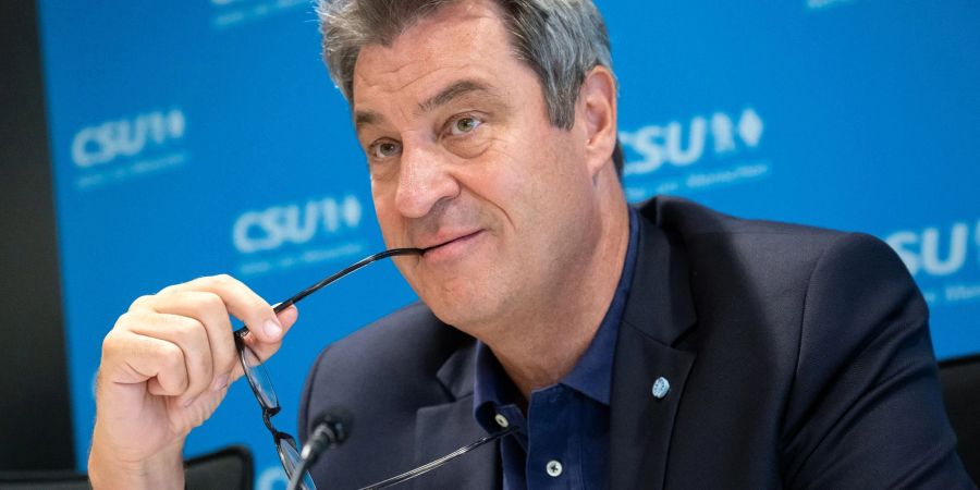 «Die Bundesregierung vergrössert die Probleme, anstatt sie dauerhaft zu lösen»: Markus Söder.