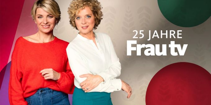 Sabine Heinrich (left) and Lisa Ortgies moderate “Frau tv”. Sabine Heinrich (left) and Lisa Ortgies moderate “Frau tv”.