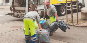 Kehrichtsammlung in Uzwil
