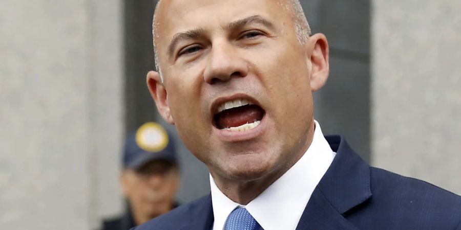 ARCHIV - Michael Avenatti, Ex-Anwalt von Pornodarstellerin Stormy Daniels, wurde wegen Diebstahl zu einer vierjährigen Gefängnisstrafe verurteilt. Foto: Richard Drew/AP/dpa