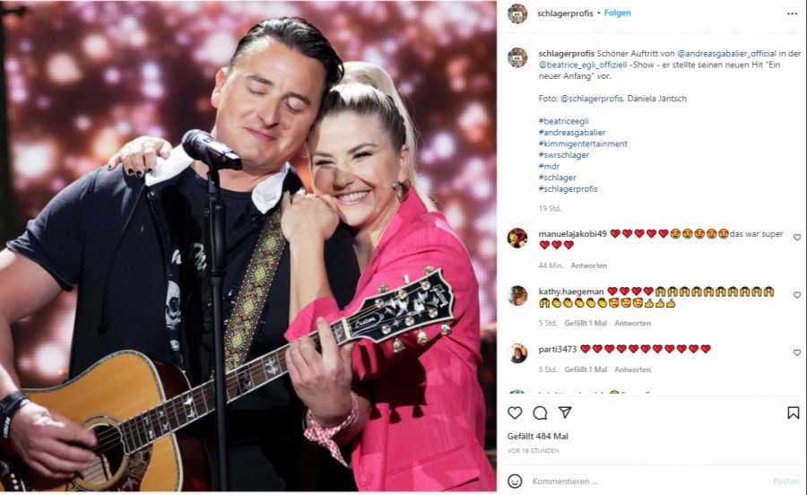 Sind Beatrice Egli und Andreas Gabalier ein Paar?