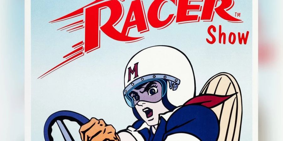 Plakat zur «Speed Racer»-Serie.