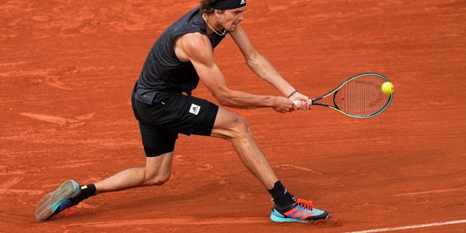 Steht in Paris im Viertelfinale: Alexander Zverev. Alexander Zverev