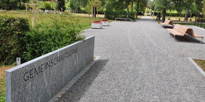 Einweihung des neuen Gemeinschaftsgrabes in Steffisburg Gemeinschaftsgrabes in Steffisburg