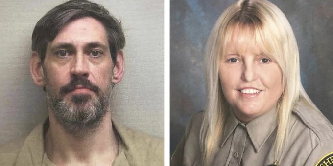 Der Mordverdächtige Casey White (links) und die Justizvollzugsbeamte Vicky White (†) (rechts) sollen auch eine romantische Beziehung geführt haben.. Häftling Flucht