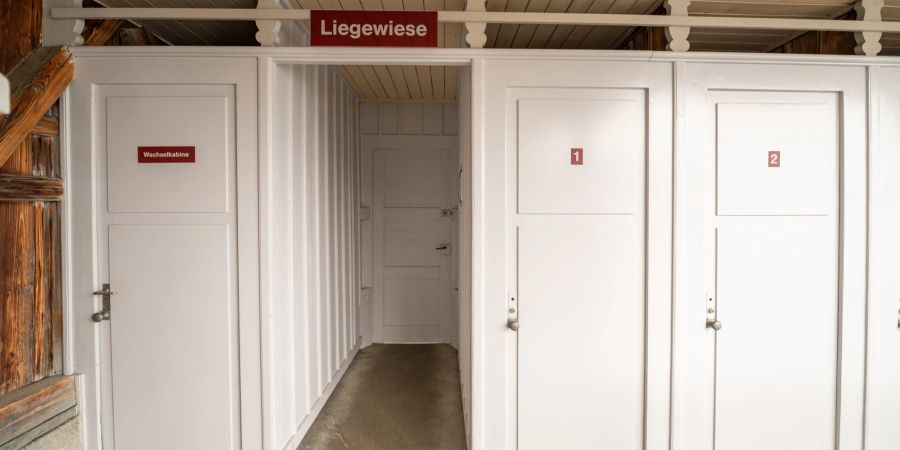 Umkleidekabinen Seebad