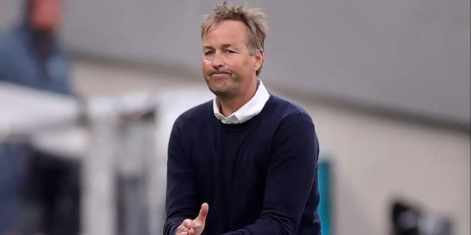 Kasper Hjulmand hinterfragt die Entscheidung, das Spiel gegen Finnland fortzusetzen. Euro 2020