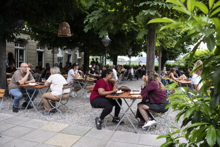 Bierhübeli Terrasse