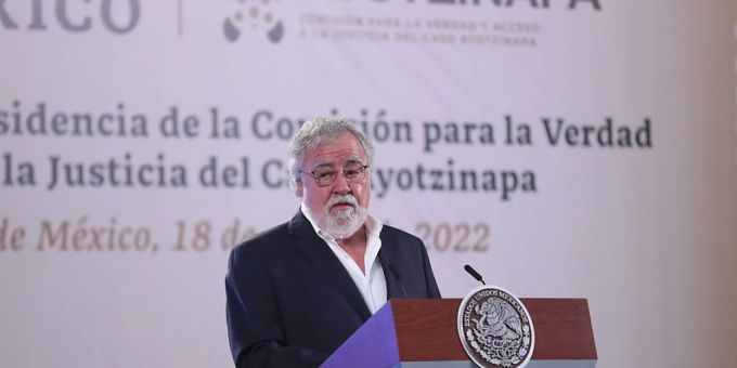 Die Wahrheitskommission in Mexiko, die das Verschwinden von 43 Studenten untersucht, hat laut ihrem Präsidenten Alejandro Encinas eine Mitschuld von Soldaten festgestellt. (Archivbild) Die Wahrheitskommission in Mexiko, die das Verschwinden von 43 Studenten untersucht, hat laut ihrem Präsidenten Alejandro Encinas eine Mitschuld von Soldaten festgestellt. (Archivbild)