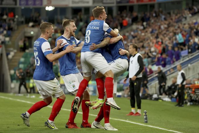 Die Spieler von Linfield wollen dem FC Zürich in der Europa-League-Quali ein Bein stellen. FC Zürich