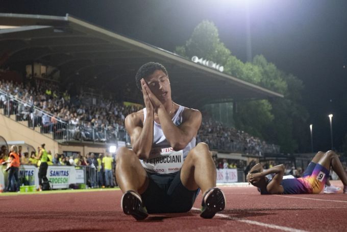 Wie Mujinga Kambundji besetzte auch Ricky Petrucciani in seiner Disziplin den vierten Platz. Mujinga Kambundji