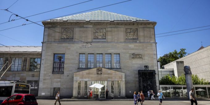 Teile des Kunsthaus Zürich müssen wegen einem Brand geschlossen bleiben. Kunsthaus Zürich