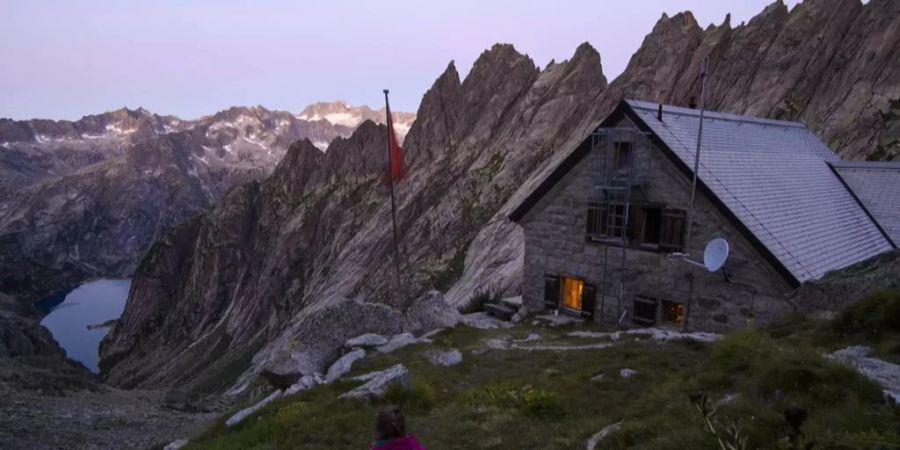 SAC-Hütte Klimawandel