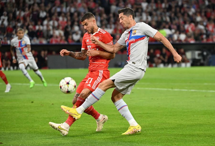 Die Rückkehr von Robert Lewandowski in die Allianz Arena geht schief.