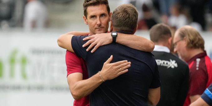 Freute sich über seinen Premierensieg mit Altach: Miroslav Klose. Miroslav Klose
