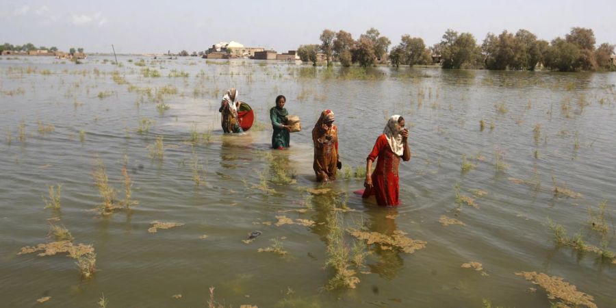 Überschwemmung Pakistan