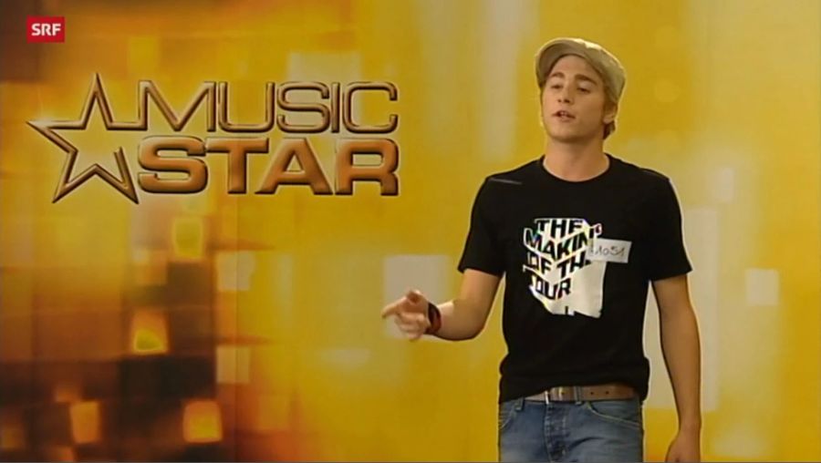 Baschi machte 2003 in der Castingshow «MusicStar» mit.