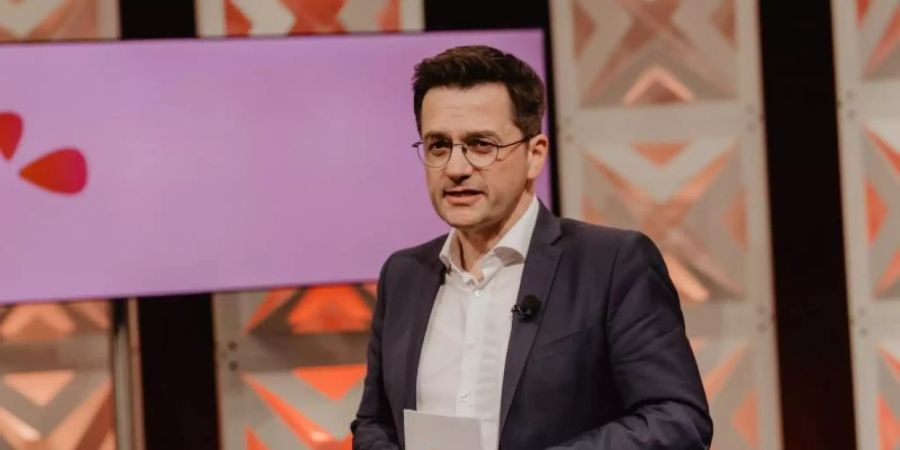 Thomas Kutschaty wurde auf dem nordrhein-westfälischen Landesparteitag der SPD zum neuen Landesvorsitzenden gewählt. Foto: Julia Meya/NRWSPD/dpa