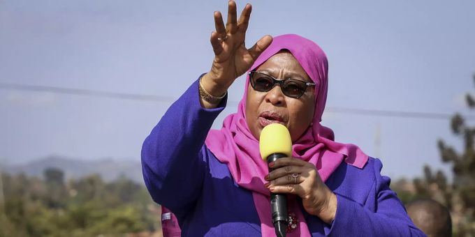 Tsehai ist Kritikerin der tansanischen Präsidentin Samia Suluhu Hassan. (Archivbild) Tanzania New President