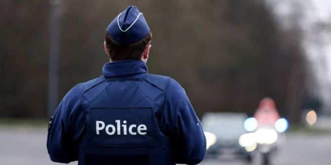 Belgischer Polizist