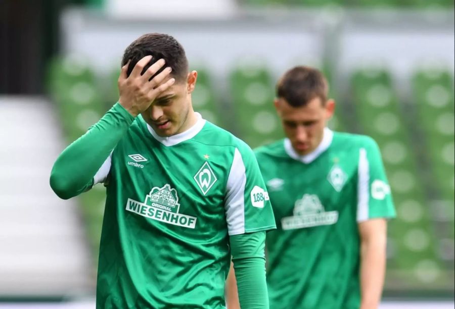 Werder Bremen muss in der nächsten Saison in der zweiten Bundesliga antreten.