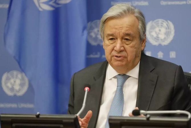 UN-Generalsekretär Guterres gegen Corona geimpft