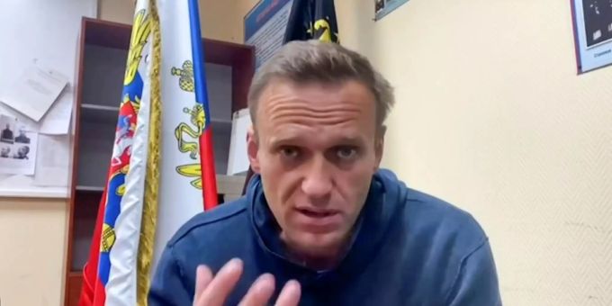 Alexej Nawalny verlor durch den Hungerstreik stark an Gewicht. Alexej Nawalny