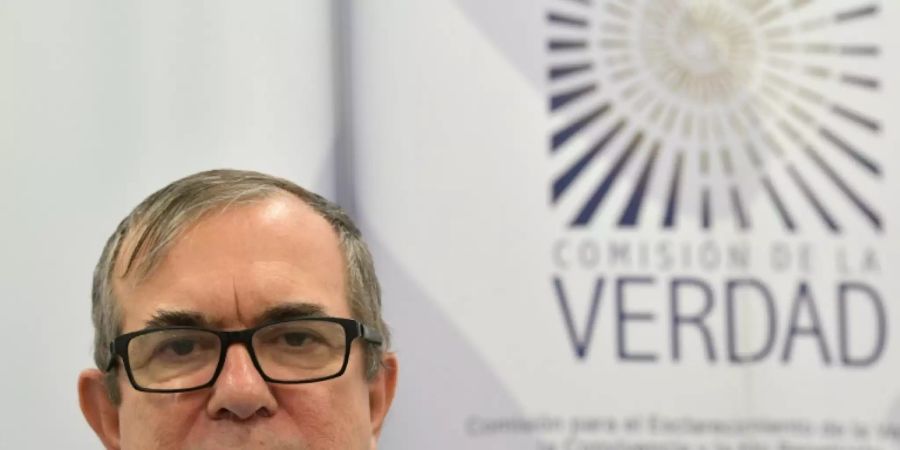 Chef der früheren Farc, Londono, im Jahr 2020