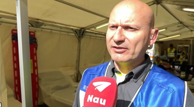 Christian Hafner, Einsatzleiter beim Rettungsdienst Schutz und Rettung Zürich. a