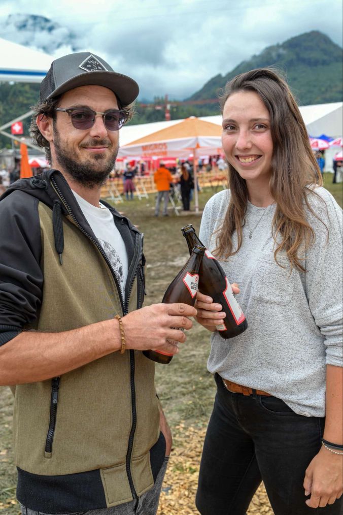 Matthias und Fabienne aus Bönigen.