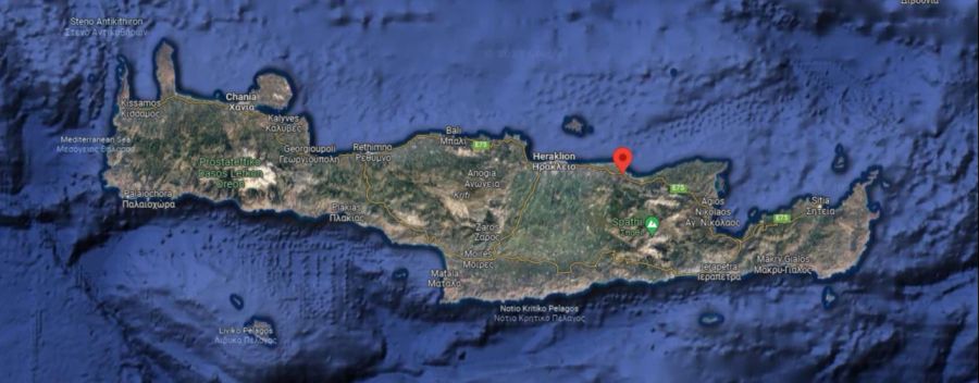 Die betroffenen Beizen liegen im Norden der griechischen Insel Kreta, nahe dem Hauptort Heraklion.