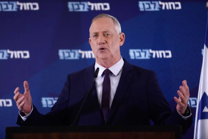Auch Benny Gantz ist im Rennen um den Posten des Parlamentspräsidenten. benny gantz