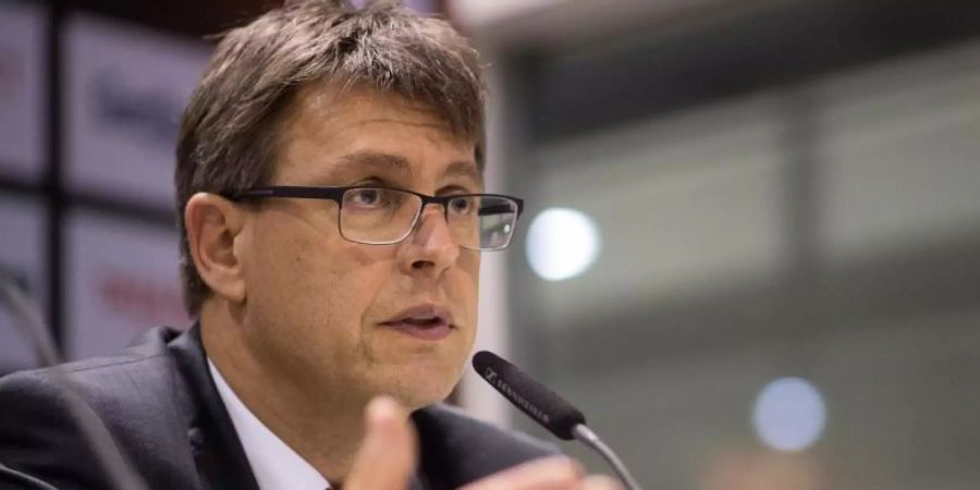 Thomas Weikert ist der Präsident des Tischtennis-Weltverbandes. Foto: Jonas Güttler/dpa