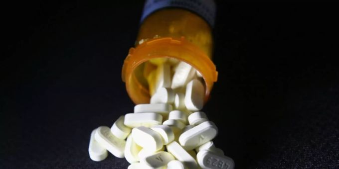 Opiodhaltige Schmerztabletten. Schmerztabletten