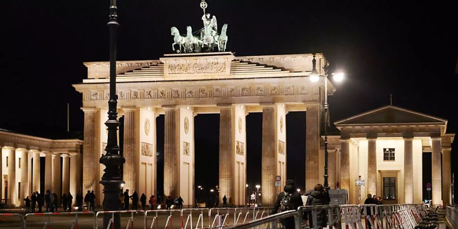 Die deutsche Wirtschaft hat stagniert: das Brandenburger Tor in Berlin (Archivbild).