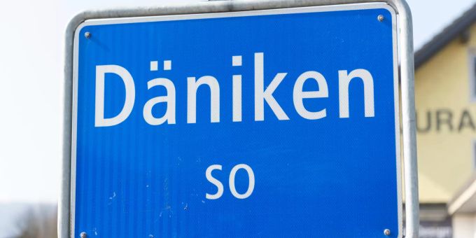 Däniken Ortsschild - Däniken Däniken Ortsschild - Däniken