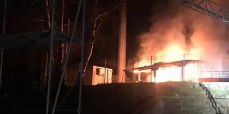 Islikon TG - Campinghaus in Brand