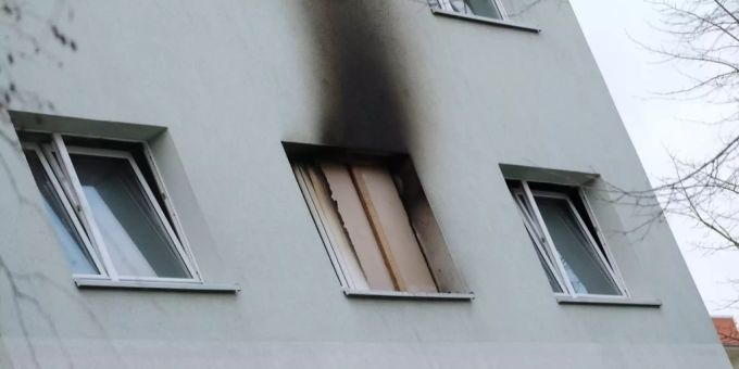 Spuren eines Feuers in leerstehendem Gebäude in Hauenstein-Ifenthal. (Symbolbild) Hauenstein