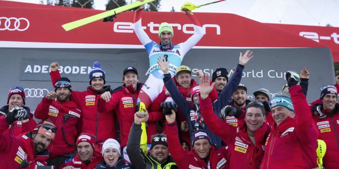 Daniel Yule Adelboden Slalom