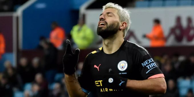 2 Rekorde für Agüero - Manchester City deklassiert Aston Villa mit 6:1