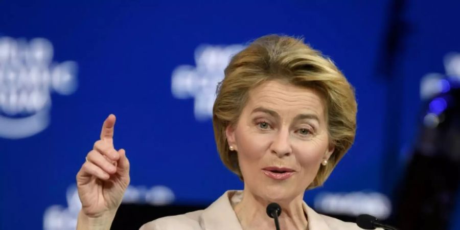 Von der Leyen wirbt für globalen Emissionshandel
