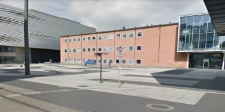 Während ESC - Basler Messeplatz erhält begehbare Riesenskulptur