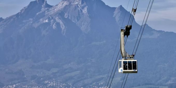 Rigi-Gondelbahn. (Archivbild) Rigi